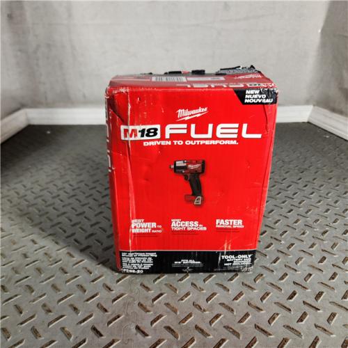 Houston location- AS-IS Milwaukee M18 FUEL 1/2 in. Cordless Brushless Impact Wrench Tool Only