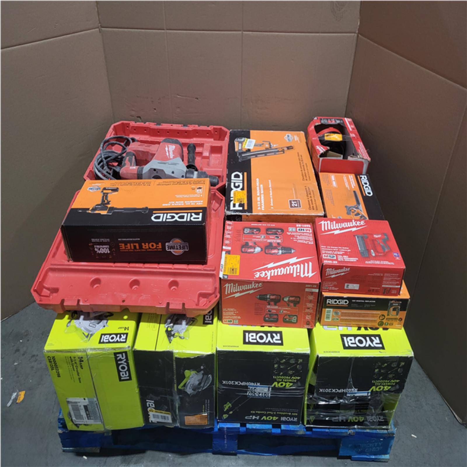 CALIFORNIA AS-IS TOOL PALLET