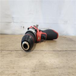 AS-IS- Milwaukee  FUEL 12V Lithium-Ion Brushless Cordless 1/2 in. Hammer Drill (Tool-Only)