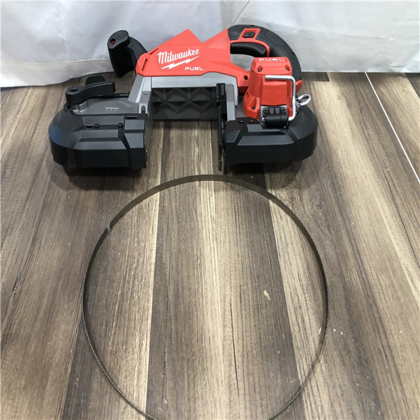 AS-IS Milwaukee FUEL 18V Lithium-Ion Brushless Cordless Deep Cut Band Saw (Tool-Only)