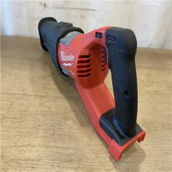 AS-IS Milwaukee FUEL 18V Lithium-Ion Brushless Cordless Super SAWZALL Orbital Reciprocating Saw (Tool-Only)