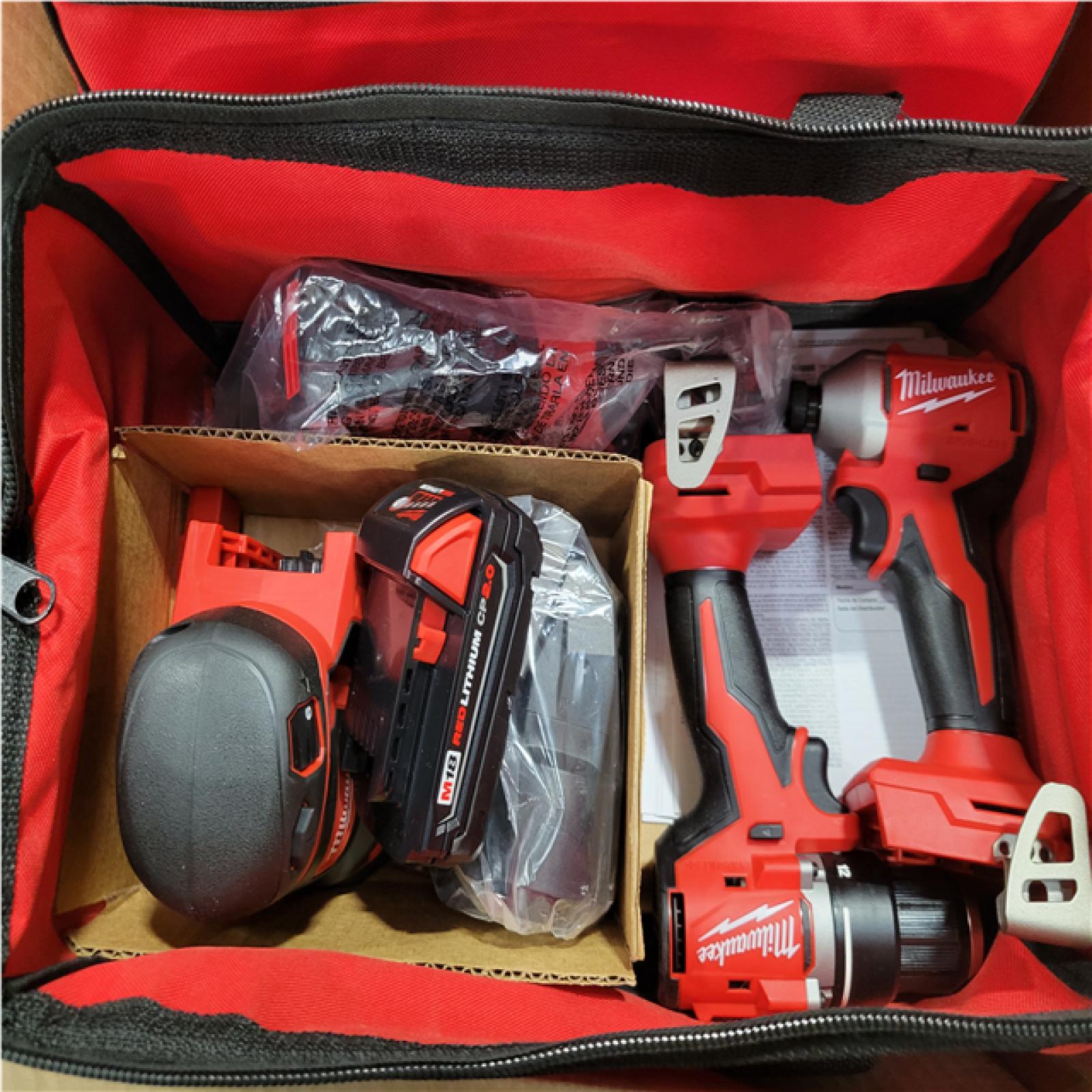 CALIFORNIA AS-IS MILWAUKEE M18 BRUSHLESS 8-TOOL COMBO KIT