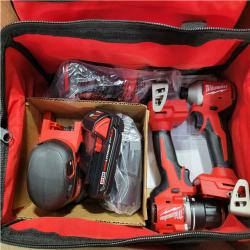 CALIFORNIA AS-IS MILWAUKEE M18 BRUSHLESS 8-TOOL COMBO KIT