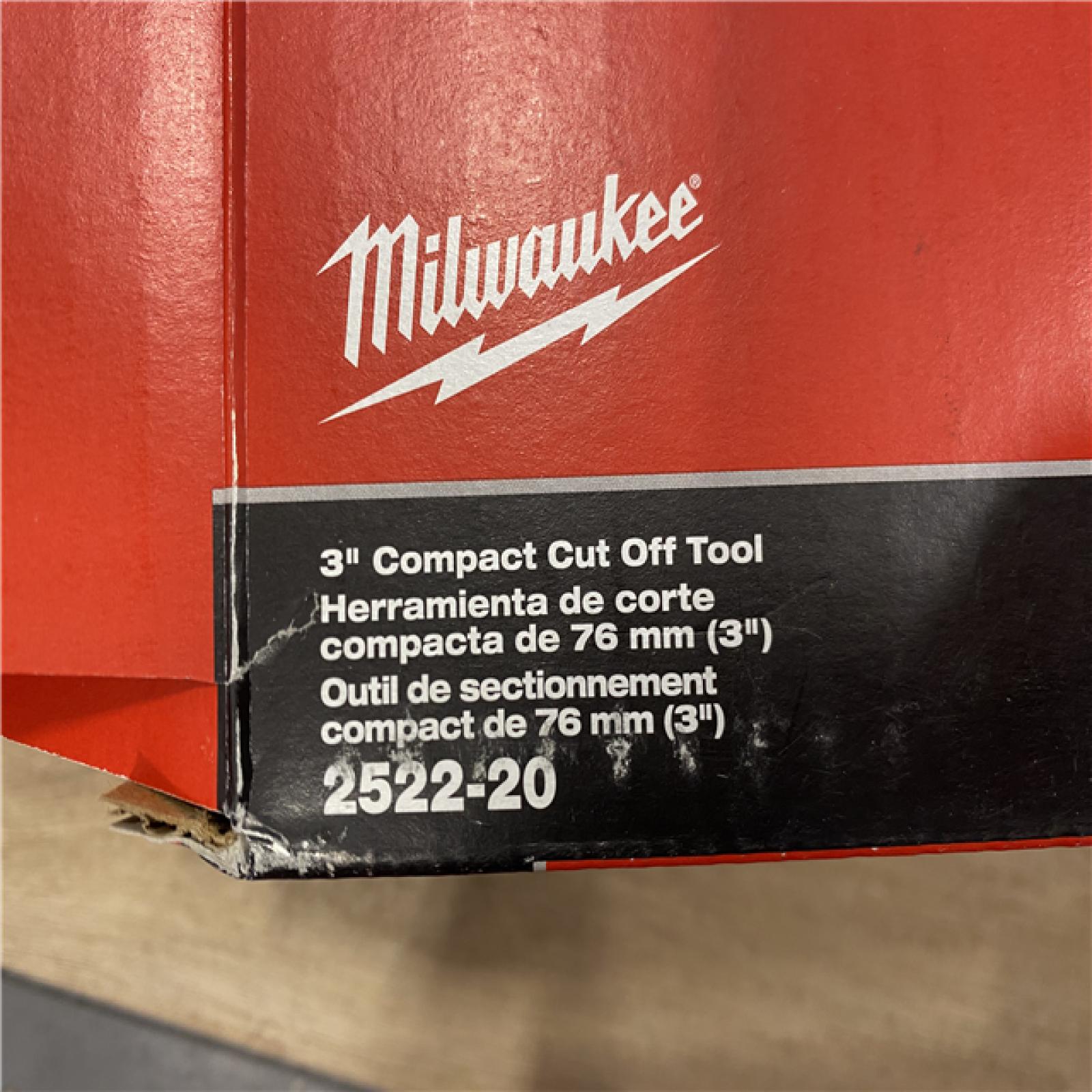 AS-IS Milwaukee FUEL 12V Lithium-Ion Brushless Cordless 3 in. Cut Off Saw (Tool-Only)