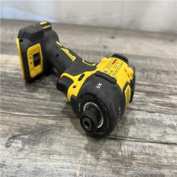 AS-IS DEWALT 20V XR Brushless Cordless 1/4 in. Quiet Hydraulic Impact Driver (Tool-Only)