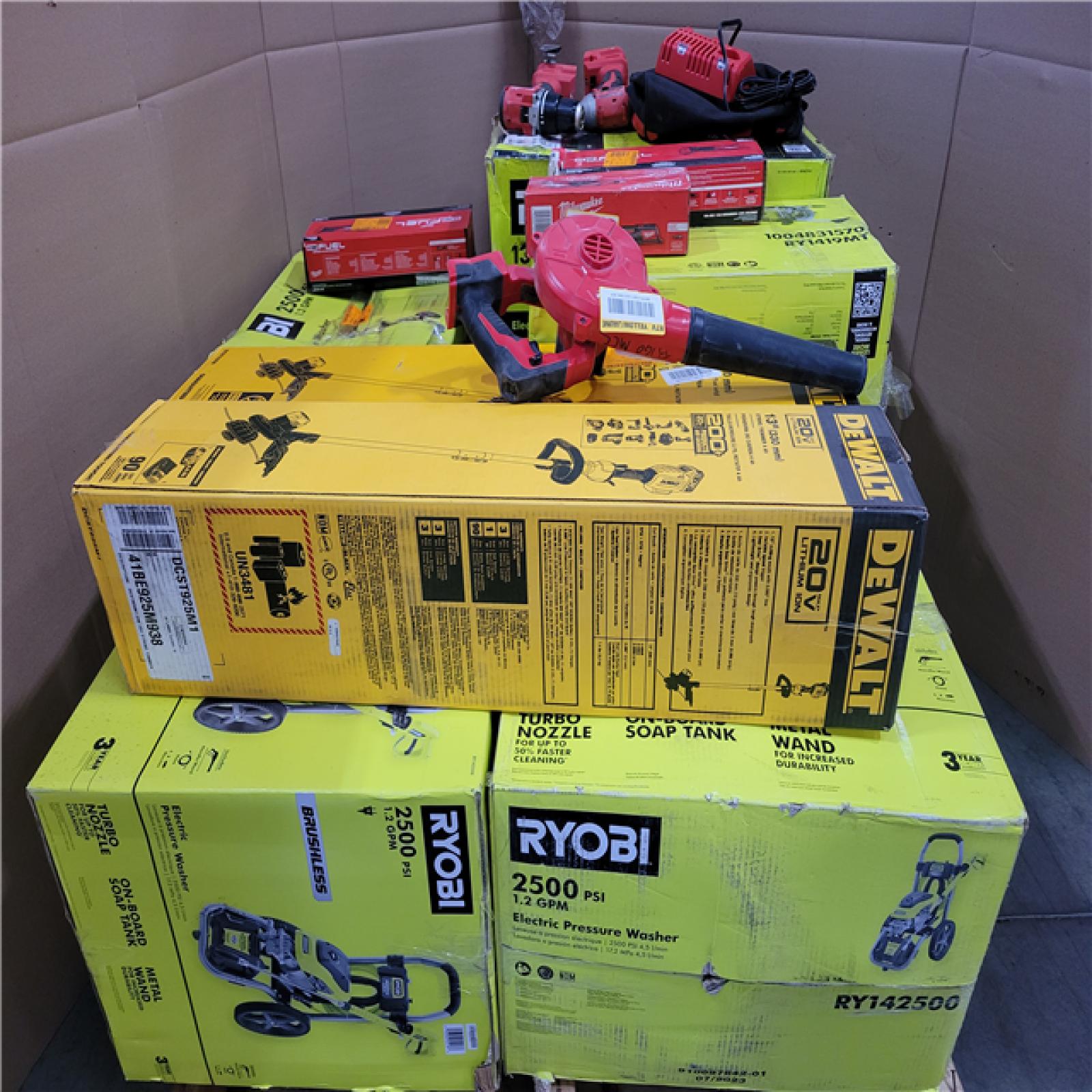 CALIFORNIA AS-IS TOOL PALLET