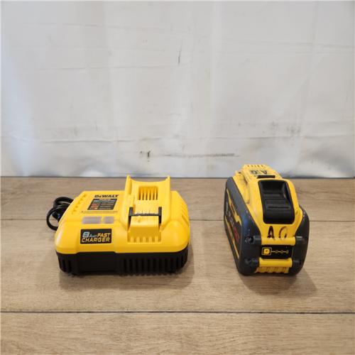 AS-IS- DEWALT 20V/60V MAX FLEXVOLT Lithium-Ion 9.0Ah Battery and Charger Starter Kit