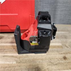 HOUSTON LOCATION - AS-IS Milwaukee 12-Volt Lithium-Ion Cordless Green 250 ft. 3-Plane Laser Level Kit