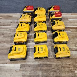 HOUSTON LOCATION - AS - IS DEWALT BATTERY PACK QTY - 15
