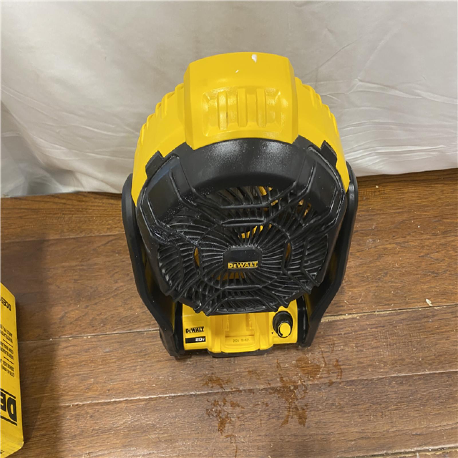 AS-IS DeWalt Cordless 11-in. 20V MAX Jobsite Fan (Tool Only)
