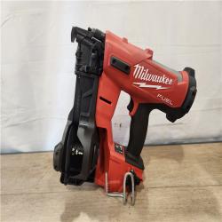 AS-IS- Milwaukee FUEL 18-Volt Lithium-Ion Brushless Cordless Coil Roofing Nailer (Tool Only)