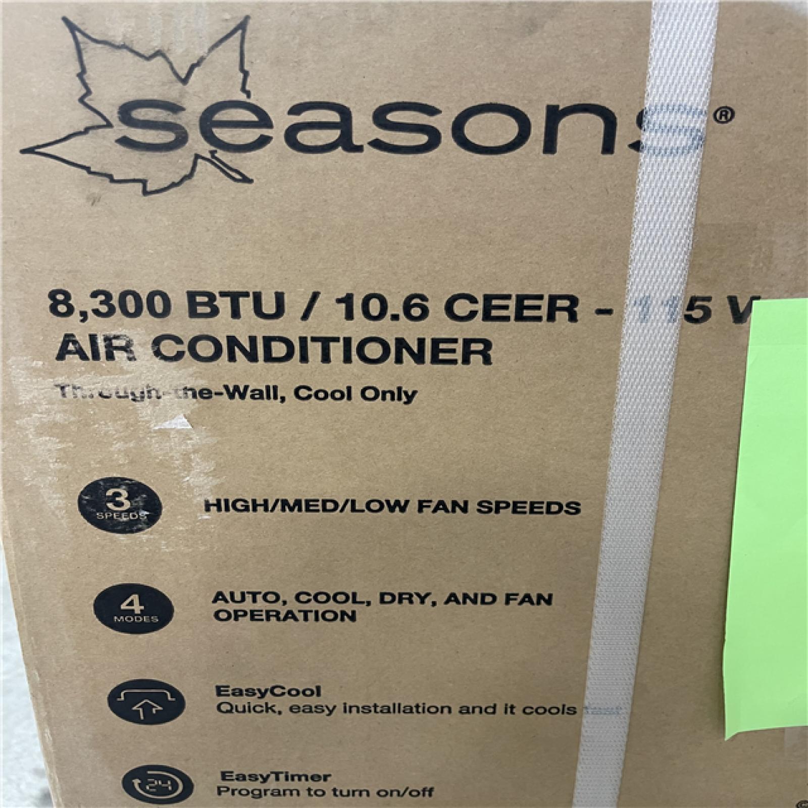 DALLAS LOCATION- SEASONS AIR CONDITIONING UNIT MIXED PALLET (4 UNITS)
