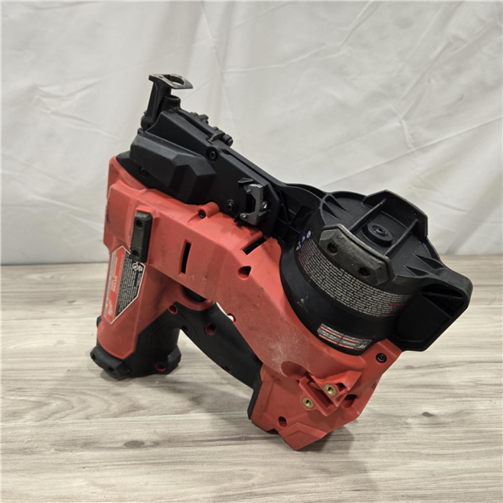 AS-IS Milwaukee M18 FUEL 18V Cordless Coil Roofing Nailer (Tool Only)