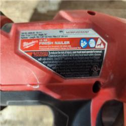 HOUSTON LOCATION - AS - IS Milwaukee FUEL 18V Lithium-Ion Brushless Cordless Gen II 15-Gauge Angled Nailer (Tool-Only)