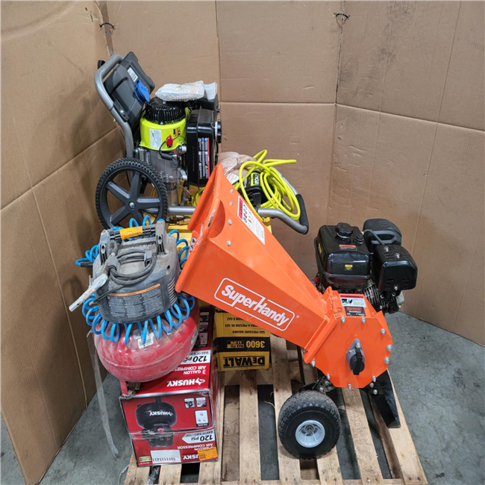 CALIFORNIA AS-IS OUTDOOR POWER EQUIPMENT