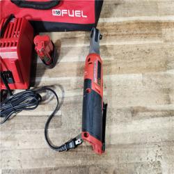 HOUSTON LOCATION - AS - IS Milwaukee FUEL 12V Lithium-Ion Brushless Cordless High Speed 3/8 in. Ratchet Kit