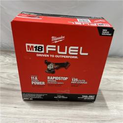 NEW Milwaukee FUEL 18V Lithium-Ion Brushless Cordless 4-1/2 in./5 in. Grinder w/Paddle Switch (Tool-Only)