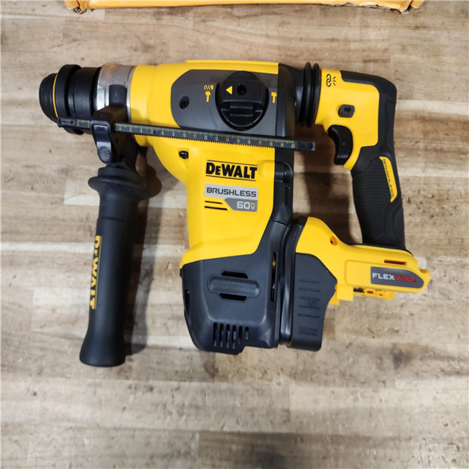 HOUSTON LOCATION - AS - IS DEWALT FLEXVOLT 60V MAX Cordless 1-1/4 in. SDS Plus Rotary Hammer (Tool Only)
