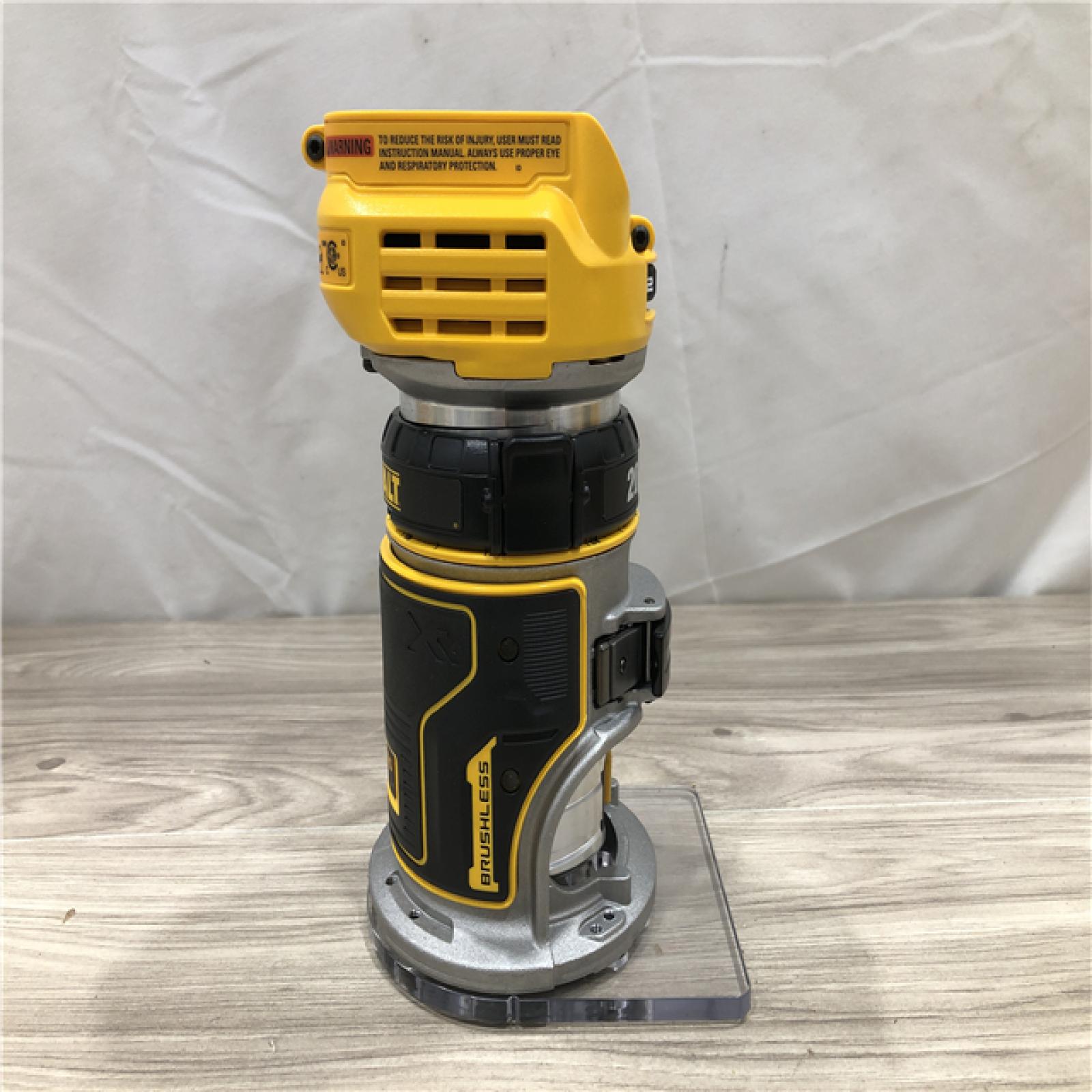 AS-IS Dewalt 20V MAX XR Cordless Compact Router (Tool Only)