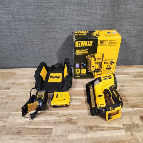 HOUSTON LOCATION - AS-IS DEWALT ATOMIC 20V MAX Lithium Ion Cordless 23 Gauge Pin Nailer Kit