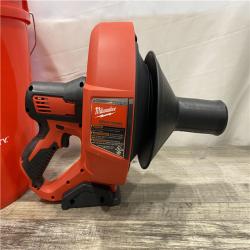 AS-IS Milwaukee 12-V Lithium-Ion Cordless Drain Snake Auger Kit