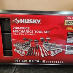 Phoenix NEW Husky 280-Piece SAE/Metric Mechanics Tool Set with Tool Box