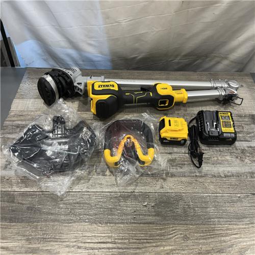 AS-IS DEWALT 20V MAX 14 in. Brushless Cordless Battery Powered Foldable String Trimmer Kit