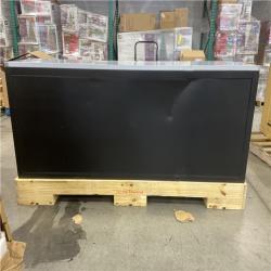 DALLAS LOCATION - Tool Storage 84 in. W x 24 in. D Heavy Duty Mobile Workbench Tool Chest with Stainless Steel Work Top in Matte Black