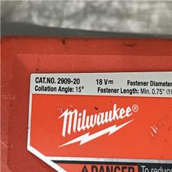 AS-IS Milwaukee FUEL 18-Volt Lithium-Ion Brushless Cordless Coil Roofing Nailer (Tool Only)
