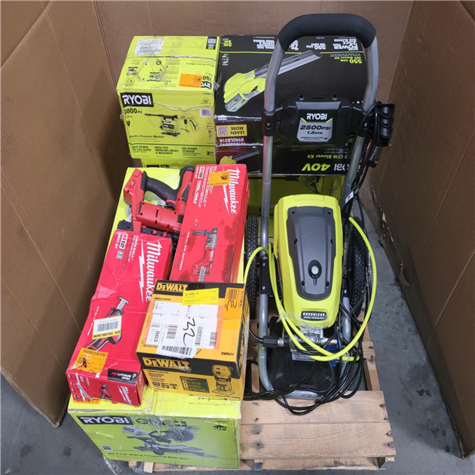 CALIFORNIA AS-IS TOOL PALLET