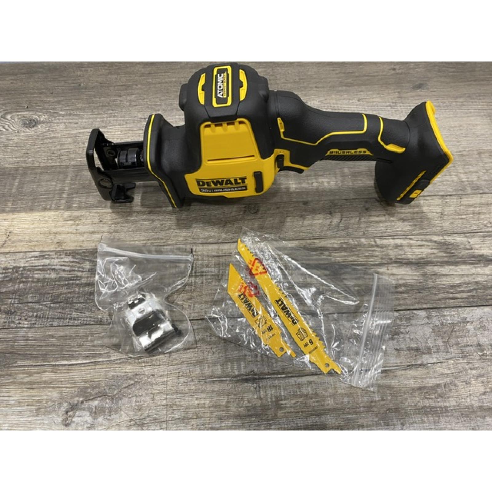 AS-IS DEWALT ATOMIC 20V MAX Cordless Brushless Compact Reciprocating Saw (Tool Only)