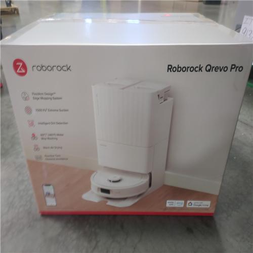 CALIFORNIA AS-IS ROBOROCK QREVO PRO