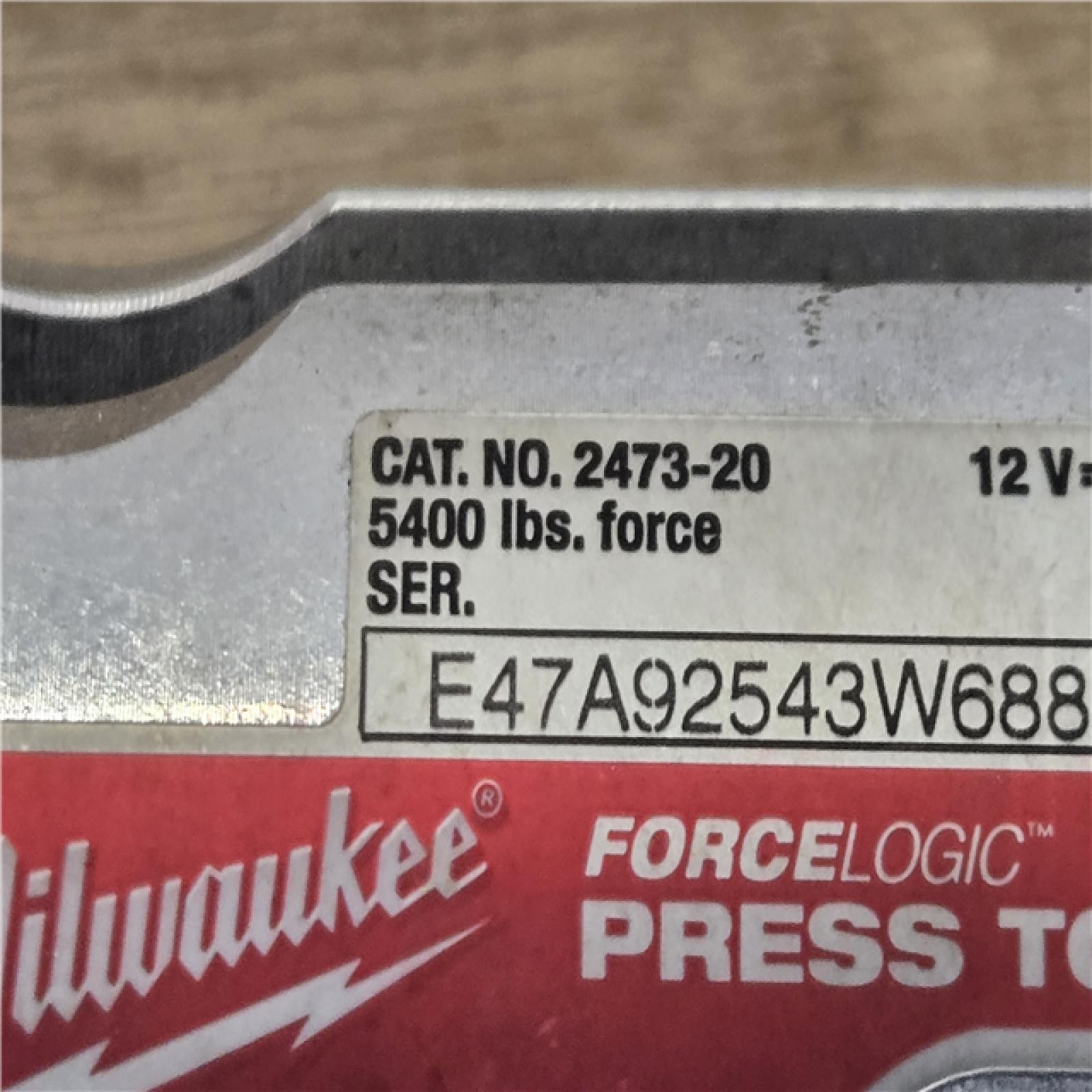 AS-IS Milwaukee 12-Volt Lithium-Ion Force Logic Cordless Press Tool Kit