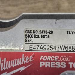 AS-IS Milwaukee 12-Volt Lithium-Ion Force Logic Cordless Press Tool Kit