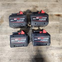 HOUSTON LOCATION - AS-IS MILWAUKEE FORGE BATTERY PACK QTY - 4