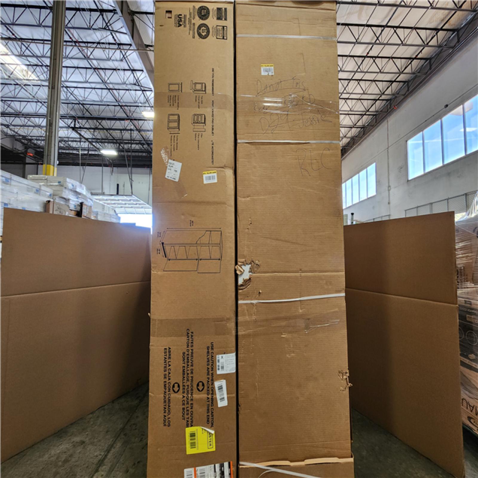 Phoenix Mixed 7Ft Assembled Pantry Cabinet Pallet (4-Cabinets)