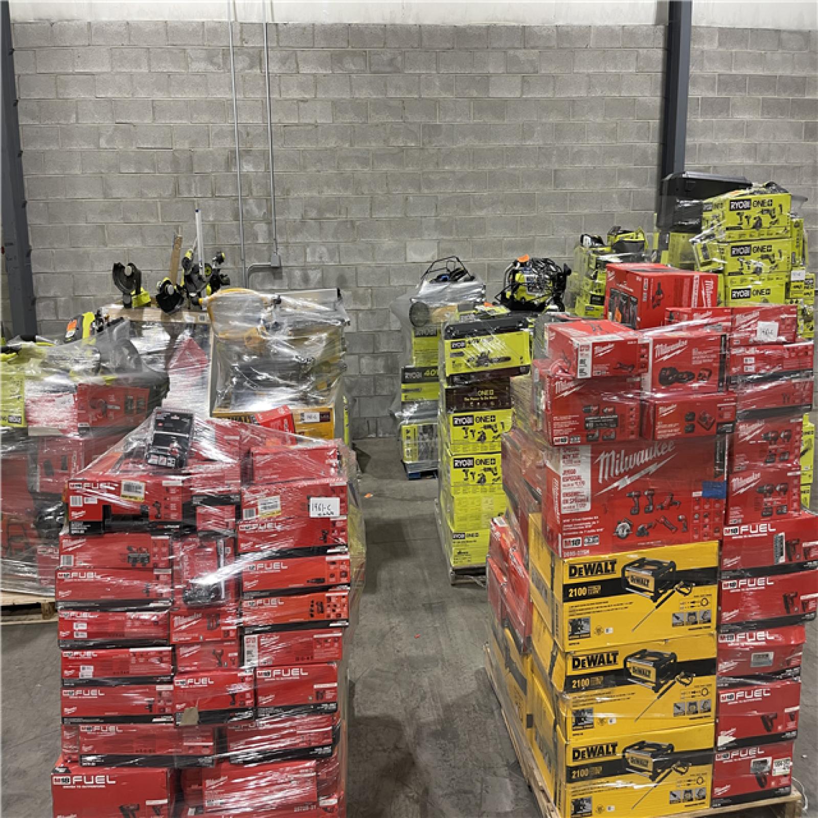 Pittston Location As-Is Power Tools Partial Truckload (10 pallets) 1461-C