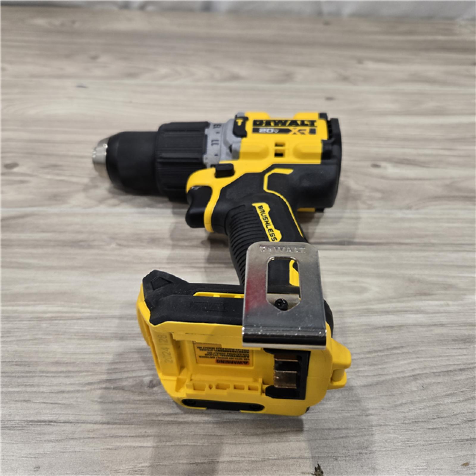 AS-IS DEWALT 20V Compact Cordless 1/2 in. Hammer Drill (Tool-Only)