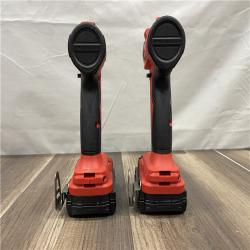 AS-IS Milwaukee M18 18V Lithium-Ion Brushless Cordless Compact Drill/Impact Combo Kit