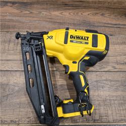 AS-IS DeWalt DCN660D1 20V 16 Gauge Cordless Angled Finish Nailer Kit W/ 2Ah Battery