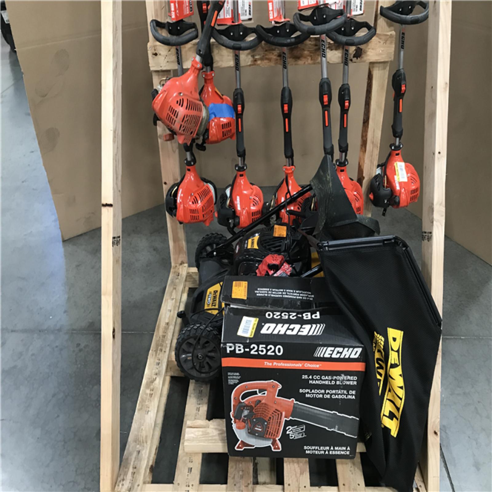 CALIFORNIA AS-IS OUTDOOR POWER EQUIPMENT