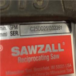 AS-IS 12 Amp Sawzall Reciprocating Saw with Case