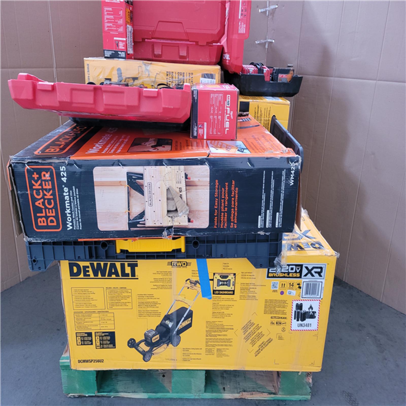 CALIFORNIA AS-IS TOOL PALLET