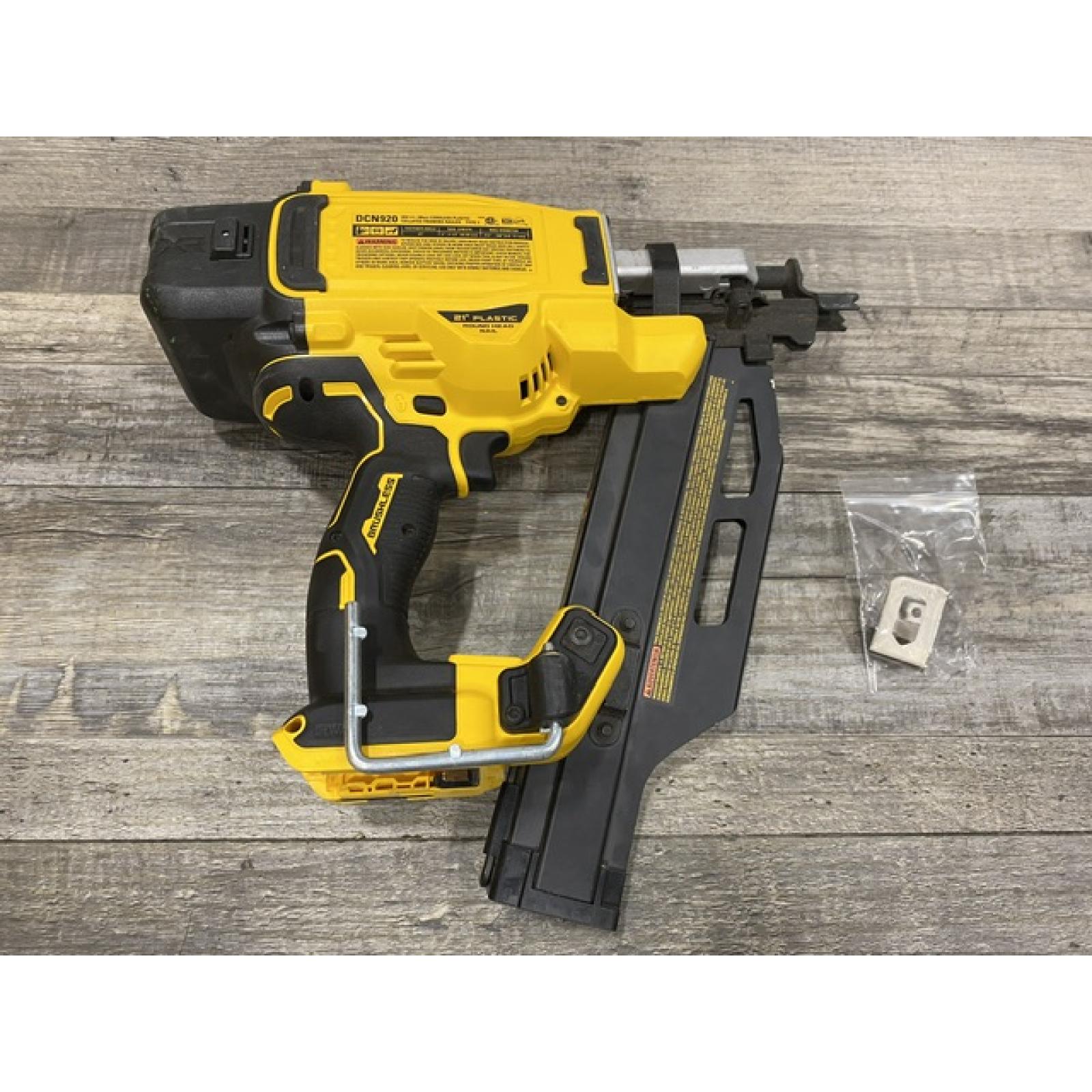 AS-IS DEWALT 20-Volt 21° Cordless Framing Nailer (Tool-Only)