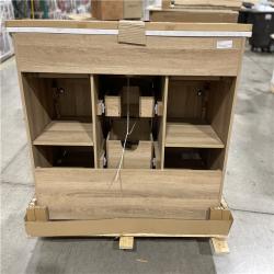 DALLAS LOCATION- HOME DECORATORS COLLECTION DOVETON 48in. WEATHERED TAN- BATHROOM VANITY