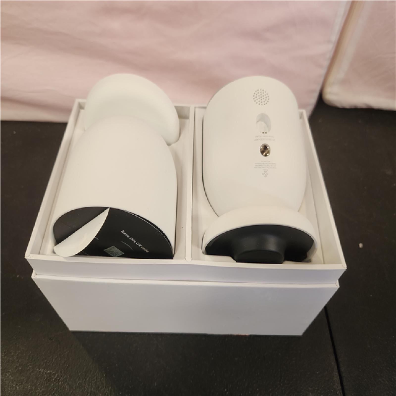 Phoenix AS-IS Google Nest Indoor/Outdoor Wireless Smart Security Camera (Battery) 2-Pack