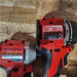 Houston Location AS-IS Milwaukee Drill and Impact and Circular Saw and Batteries QTY/2