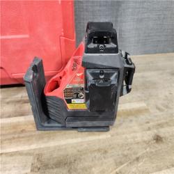 HOUSTON LOCATION - AS-IS Milwaukee-3632-21 M12 Green Beam Laser 360° 3-Plane Kit