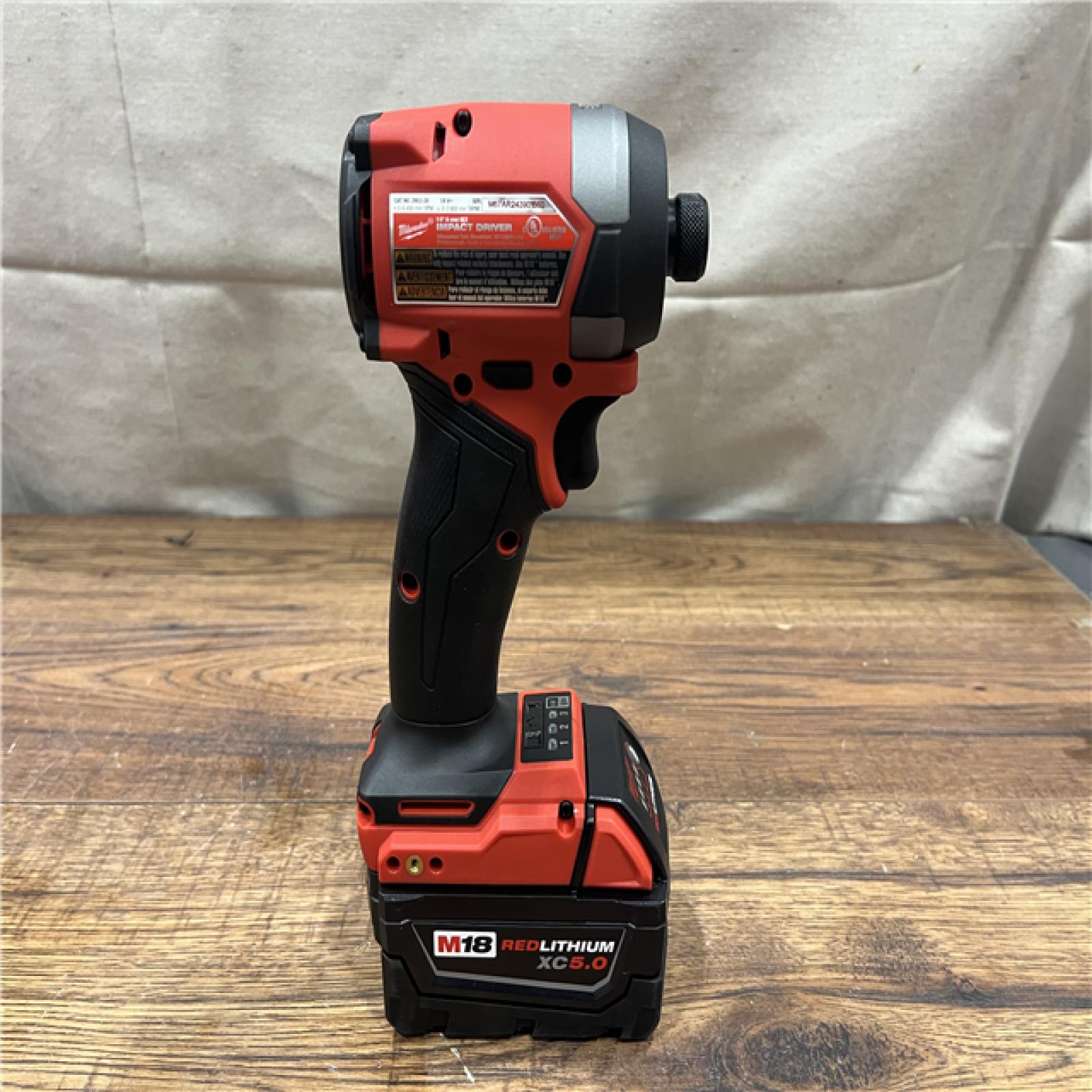 AS-IS M18 FUEL 18V Lithium-Ion Brushless Cordless Hammer Drill and Impact Driver Combo Kit (2-Tool) with 2 Batteries