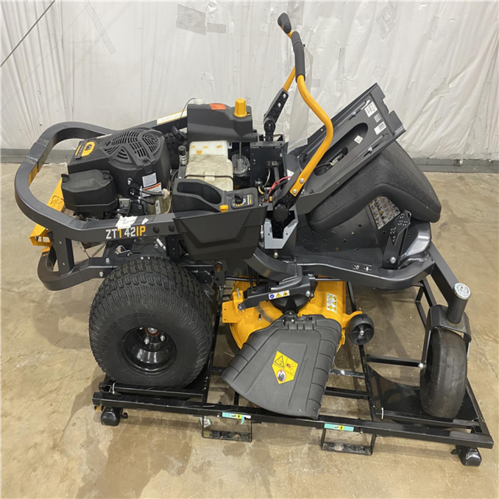 Houston Location - AS-IS Outdoor Power Equipment CUB CADET ZT1 42IP SIT DOWN MOWER